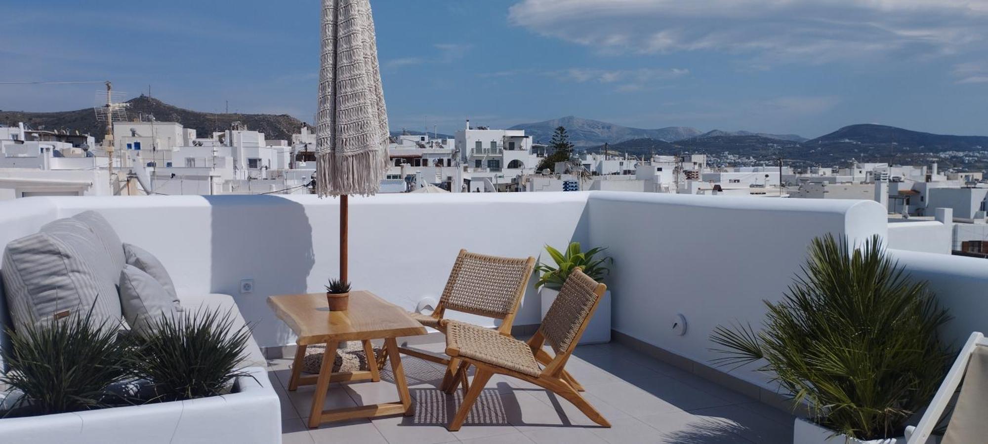 Kamvas Deluxe Apartments Naxos City Bagian luar foto